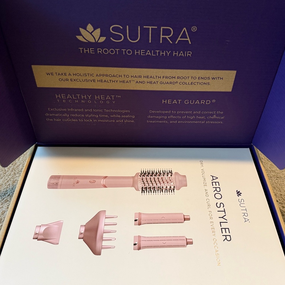 Sutra Aero Styler in Pink